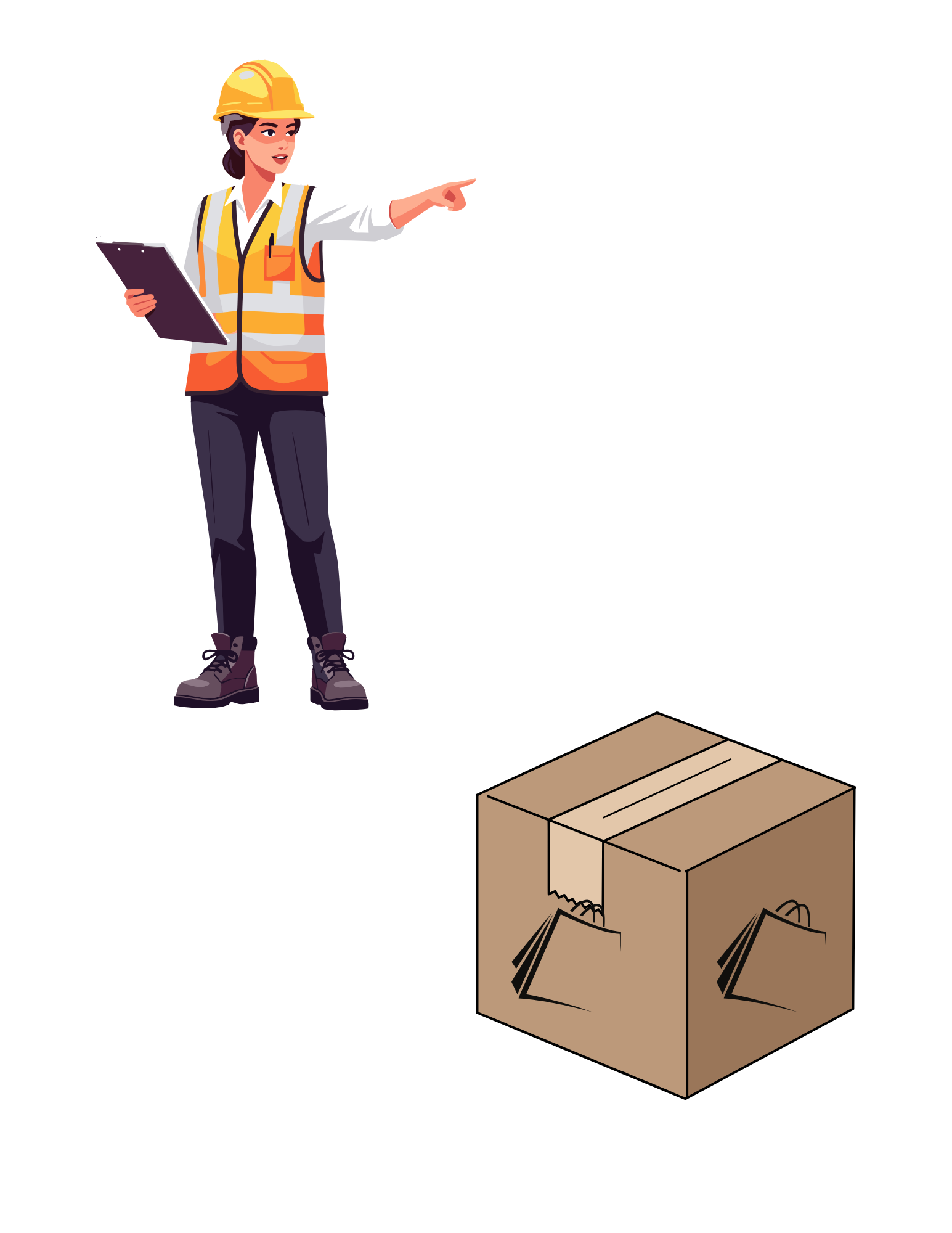 Travaux en cours site en construction