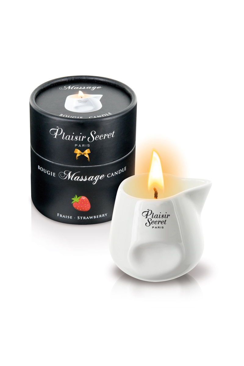 Bougie de massage – Fraise