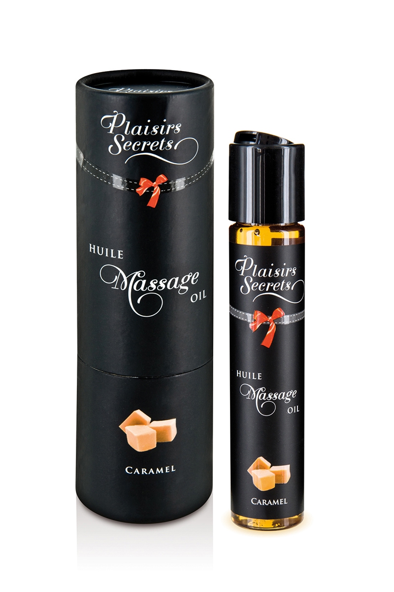 Huile de massage gourmande – Caramel