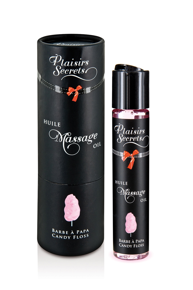 Huile de massage gourmande – Barbe a papa Huile de massage gourmande – Barbe a papa