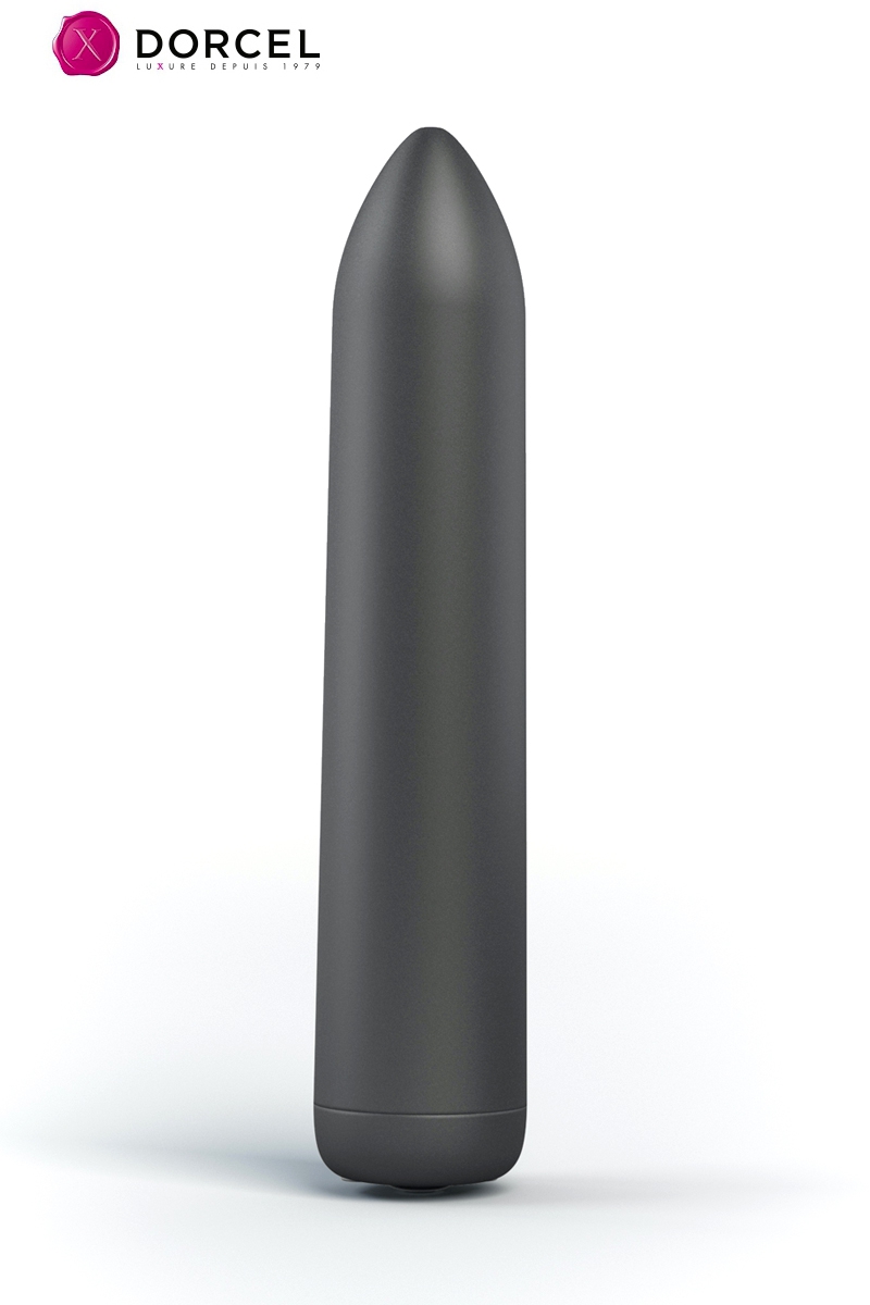Mini vibro Rocket Bullet noir – Dorcel