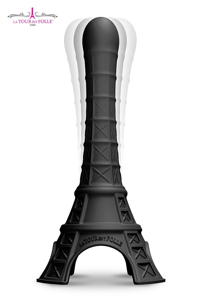 Vibromasseur La Tour Est Folle – noir Vibromasseur La Tour Est Folle – noir