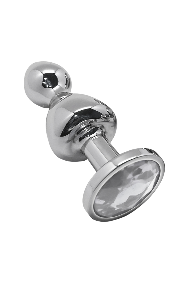 Plug bijou Lollypop transparent M – Wooomy