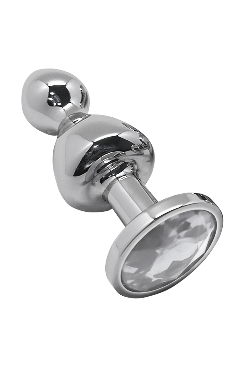 Plug bijou Lollypop transparent L – Wooomy Plug bijou Lollypop transparent L – Wooomy