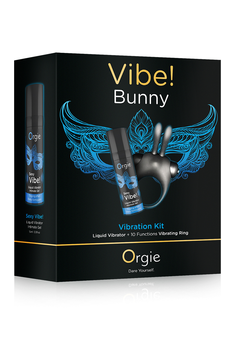 Kit plaisir vibrant Vibe! Bunny – Orgie