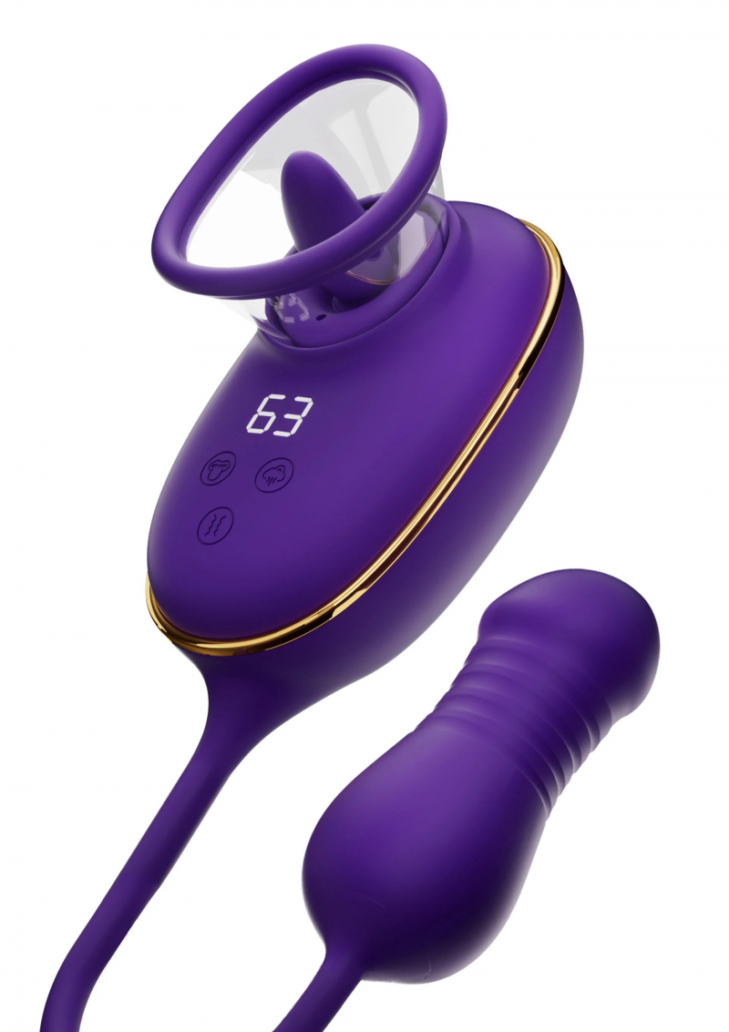 Stimulateur clitoridien et anal – She.E.O