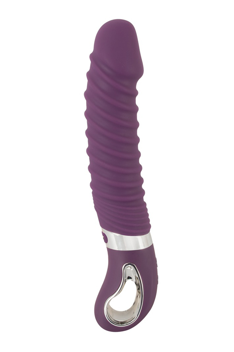 Vibro chauffant rechargeable 23,5 x 4,1 cm – Sweet Smile