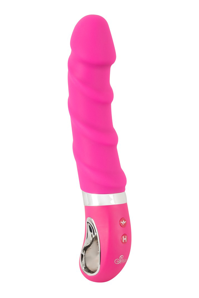 Vibro chauffant rechargeable 22,8 x 4 cm – Sweet Smile
