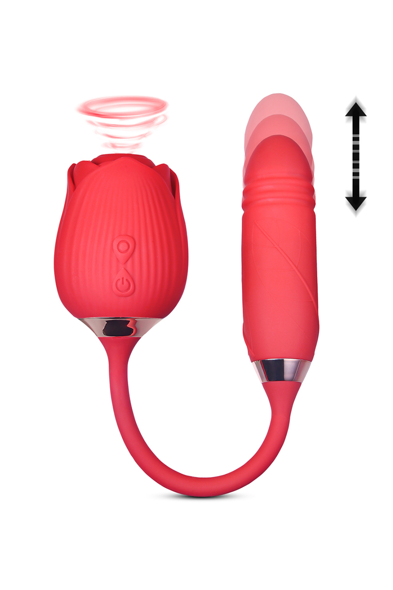 Stimulateur à va-et-vient et aspiration Blisslink – DIK