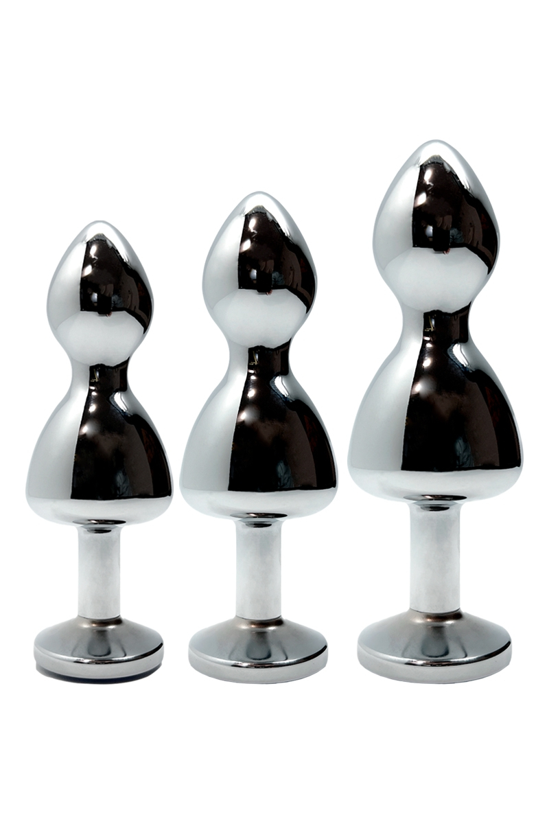 Plug bijou Lollypop transparent M - Wooomy – Image 2