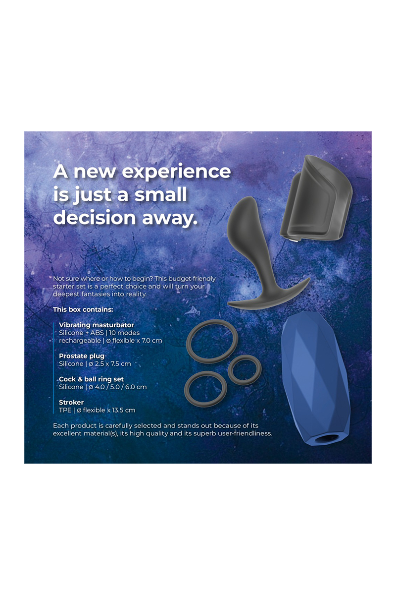 coffret 4 sextoys pour homme - Magic Shiver – Image 3
