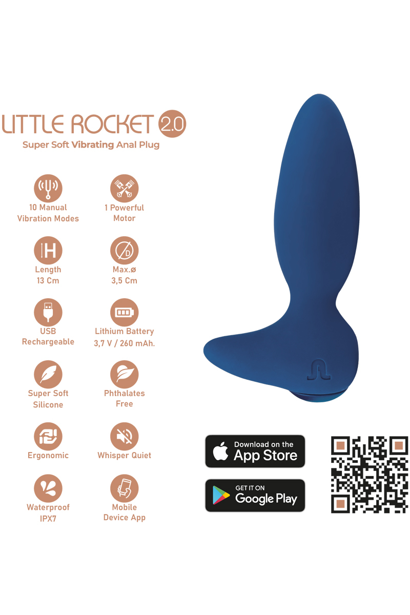 Plug vibrant Little Rocket II connecté - Adrien Lastic – Image 3