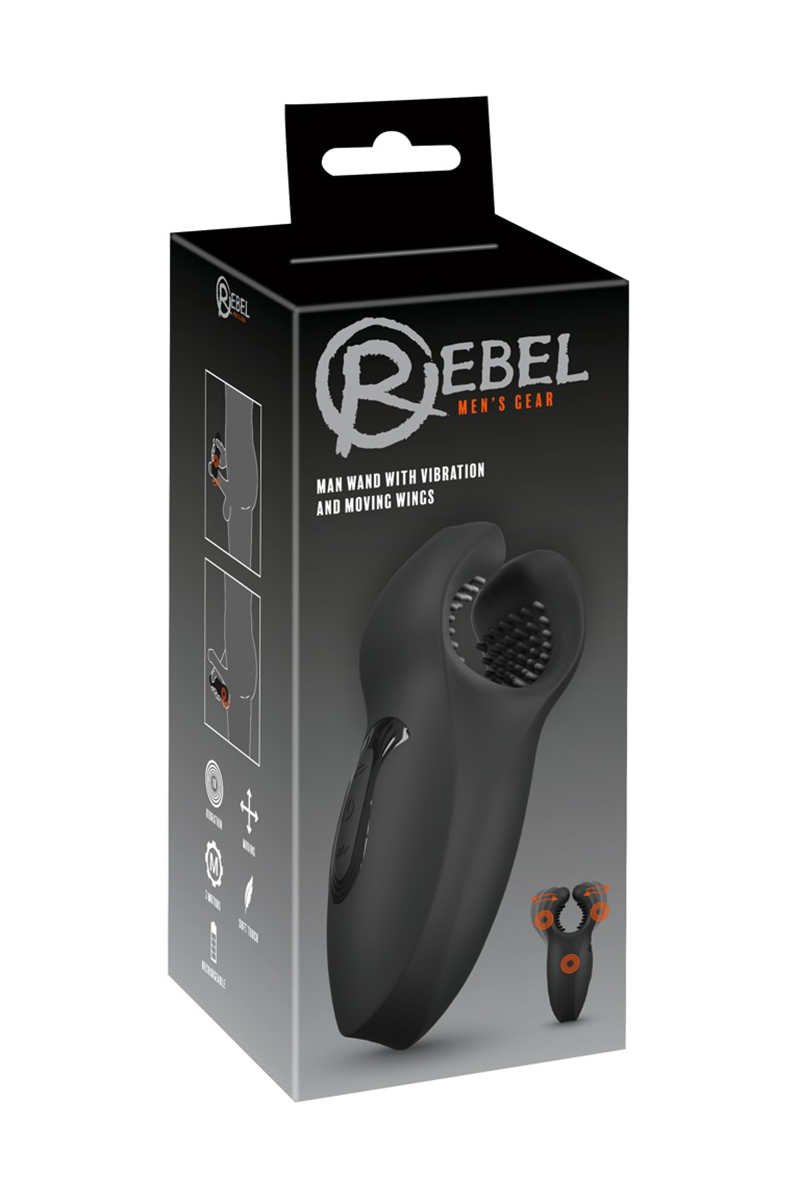 Masturbateur à ailettes vibrantes - Rebel – Image 4