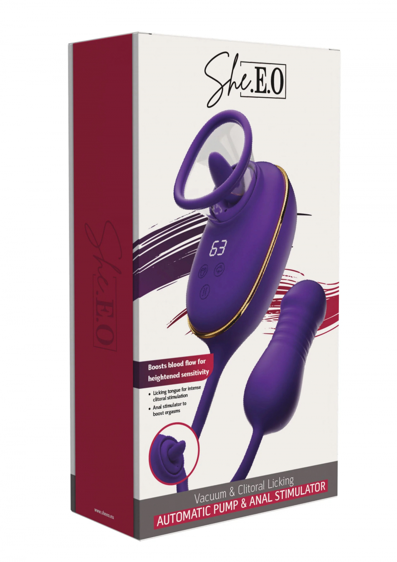 Stimulateur clitoridien et anal - She.E.O – Image 4