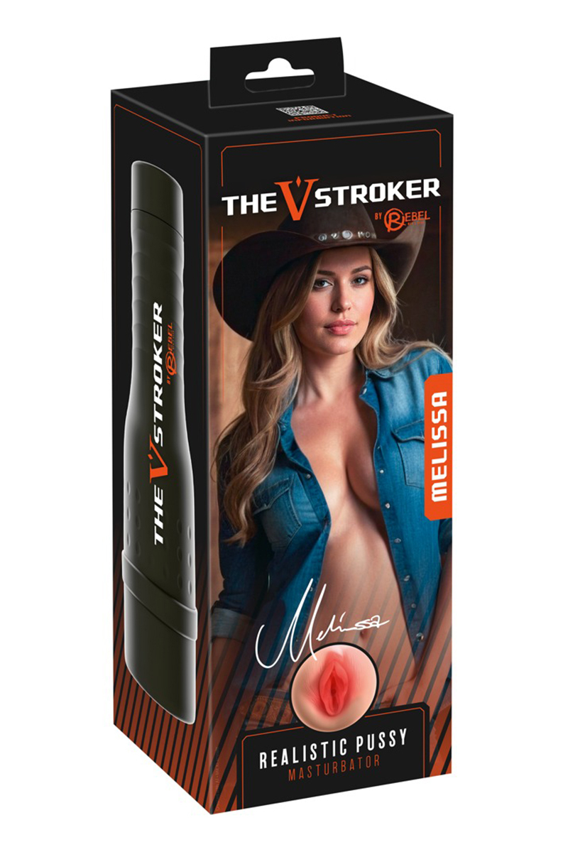 Masturbateur réaliste V-Stroker Melissa - Rebel – Image 4